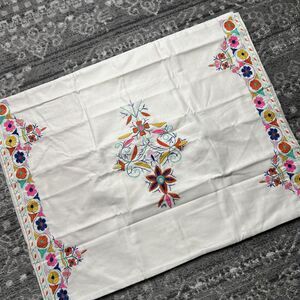 Anthropologie Embroidered Jordenna Standard Shams SET OF 2 Boho Pillow Cover